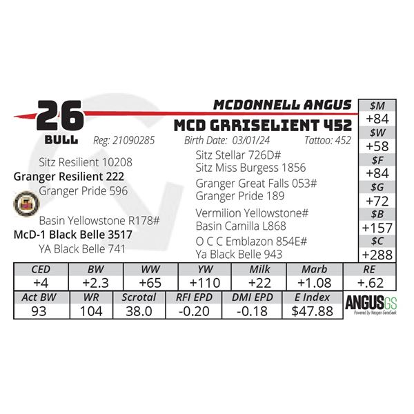 MCD GRRISELIENT 452