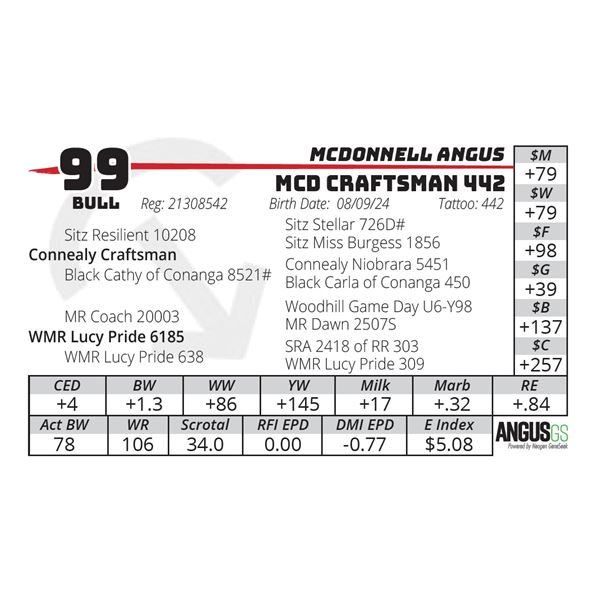 MCD CRAFTSMAN 442