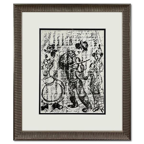 Les Musiciens Vagabonds by Chagall (1887-1985)