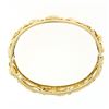Image 6 : 14K Yellow Gold Open Detailed Textured Seashell Nautical Themed Bangle Bracelet