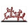 Image 1 : Life is Beautiful (Fragile Sticker) by Mr Brainwash