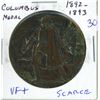 Image 1 : U.S. 1892 – 1893 Christopher Columbus bronze medal. Issued to celebrate the 400th Anniversary of Col