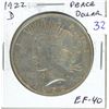 Image 1 : U.S. 1922D Peace Silver Dollar. Denver Mint. EF-40.