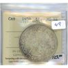 Image 1 : 1959 Canadian Silver Dollar. ICCS certified & graded MS-64.