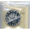 Image 2 : 1963 Canadian Silver Dollar. ICCS certified & graded PL-65 Heavy Cameo.