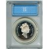 Image 2 : 1991 Canadian Frontenac Silver Dollar. CCCS certified & graded Proof-69 with Ultra Heavy Cameo. Hous