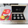 Image 1 : Complete Set of 6 2015 $10 FIFA Women’s World Cup. Includes Colourized Canada Welcomes the World, Co