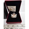 Image 2 : 2-16 $10 Maple leaf silhouette: Canada geese. 99.99% pure silver. Proof with ultra heavy cameo. Hous