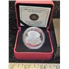 Image 2 : 2009 $20 Coal Mining Trade. Proof with Ultra Heavy Cameo. 99.99% pure Silver. Housed in its original