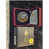 Image 1 : 2014 $20 100th Anniversary of the Royal Ontario Museum. Gold-Plated Cleopatra. Proof with Ultra Heav