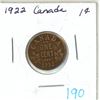 Image 1 : 1922 Canada 1¢