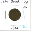 Image 1 : 1926 Canada 1¢