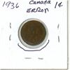 Image 2 : 1936 Canada ERROR 1¢