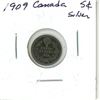 Image 2 : 1909 Canada Silver 5¢