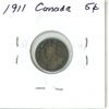 Image 2 : 1911 Canada Silver 5¢
