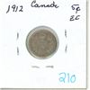 Image 1 : 1912 Canada Silver 5¢