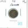 Image 1 : 1913 Canada Silver 5¢