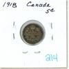 Image 1 : 1918 Canada Silver 5¢