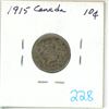 Image 1 : 1915 Canada Silver 10¢