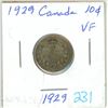 Image 1 : 1929 Canada Silver 10¢