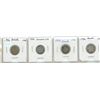 Image 1 : Lot of 4:  1936 Canada Silver 10¢