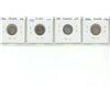 Image 2 : Lot of 4:  1936 Canada Silver 10¢