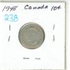 Image 1 : 1948 Canada Silver 10¢