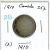 Image 1 : 1910 Canada Silver 25¢ (2.)
