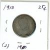 Image 2 : 1910 Canada Silver 25¢ (2.)