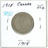 Image 1 : 1918 Canada Silver 25¢