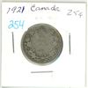 Image 1 : 1921 Canada Silver 25¢