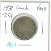 Image 1 : 1931 Canada Silver 25¢