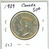 Image 2 : 1939 Canada Silver 50¢ (1.)
