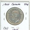 Image 2 : 1940 Canada Silver 50¢ (2.)