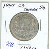 Image 1 : 1947 C7 Canada Silver 50¢