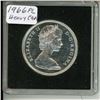 Image 2 : 1966 Canada Silver 50¢ PL Heavy Cameo, in quadrum