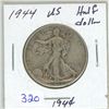 Image 1 : 1944 USA Silver Half Dollar