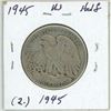 Image 2 : 1945 USA Silver Half Dollar (2.)