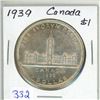 Image 1 : 1939 Canada Silver Dollar