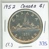 Image 1 : 1952 Canada Silver Dollar (1.)