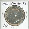 Image 2 : 1952 Canada Silver Dollar (1.)