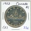 Image 1 : 1952 Canada Silver Dollar (2.)