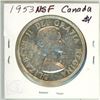 Image 2 : 1953 NSF Canada Silver Dollar