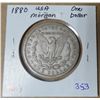 Image 1 : 1880 USA Silver Morgan Dollar (2.)