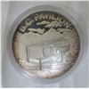 Image 2 : Expo 86 Vancouver Official .999 Fine Silver Medallion