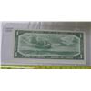 Image 2 : 1954 Canada Replacement $1 bill, Beattie/Rasminsky, #*A/A 0433564