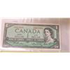 Image 1 : 1954 Canada $1 bill, Beattie/Rasminsky, #H/N 4423891