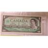 Image 1 : 1967 Canada $1 bill, Beattie/Rasminsky, #M/O 3247877