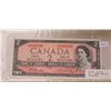 Image 1 : 1954 Canada $2 bill, Beattie/Rasminsky, #H/U 0392240