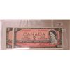 Image 1 : Sequential Pair of UNC 1954 Canada $2 bills, Lawson/Bouey, #M/G 1329665 - 666